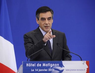 Miniatura: Premier Francji o obniżonym ratingu: to...