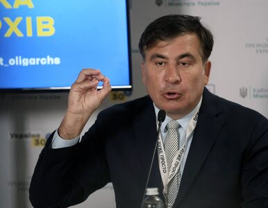 Miniatura: Micheil Saakaszwili aresztowany. Prowadzi...
