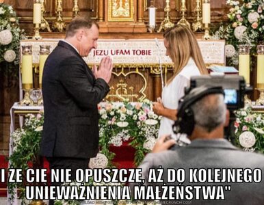 Miniatura: Kolejny ślub kościelny Jacka Kurskiego...