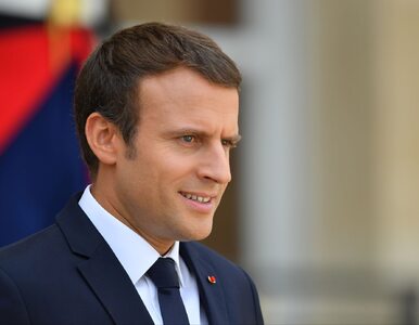 Miniatura: Emmanuel  Macron prześladowany podczas...