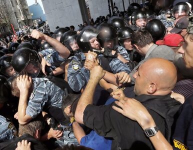 Miniatura: Ukraina: milicja bije się z opozycją o...