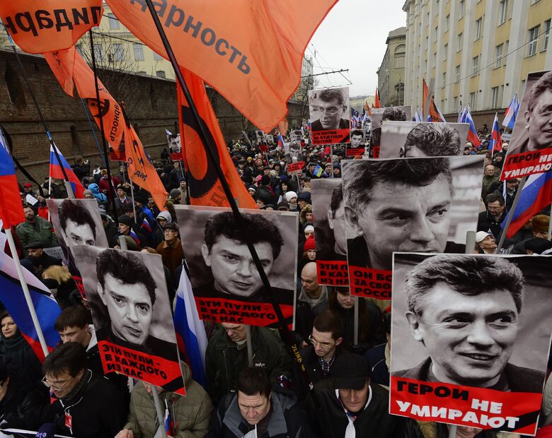 Miniatura: Pożegnanie Borysa Niemcowa. "Bohaterowie...
