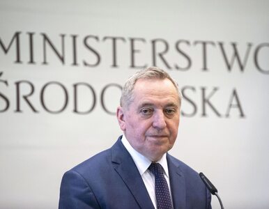 Miniatura: Minister środowiska zostaje. Sejm odrzucił...