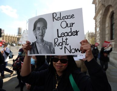 Miniatura: Mjanma. Aung San Suu Kyi skazana....