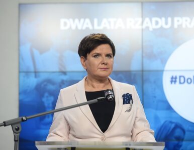 Miniatura: Beata Szydło złożyła rezygnację....