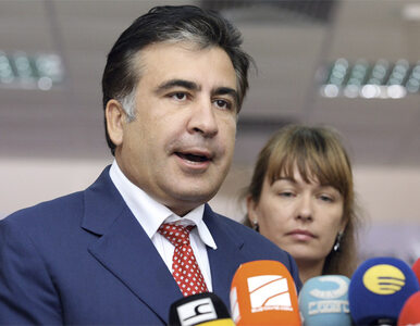 Miniatura: Saakaszwili: przegraliśmy proporcjonalne,...