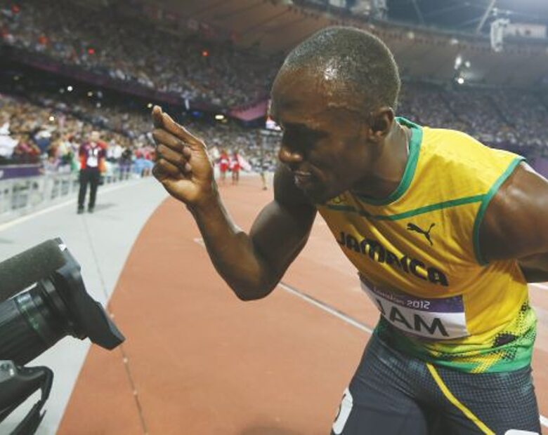 Miniatura: Usain Bolt zamiast biegać będzie... grał w...