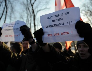 Miniatura: Chcą referendum w sprawie ACTA - nie chcą...
