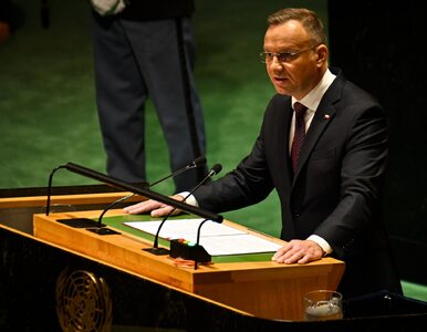 Miniatura: Prezydent Duda przemawiał przed ONZ. Padła...