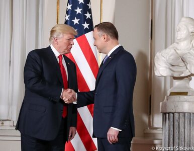 Miniatura: Andrzej Duda rozmawiał z Donaldem Trumpem....