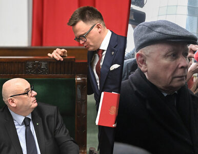 Miniatura: Zamiast do Sejmu, pojechali do TVP. Grożą...