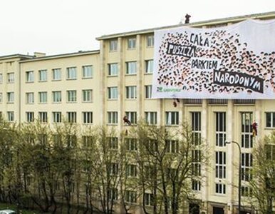 Miniatura: Greenpeace zostanie na dachu ministerstwa....