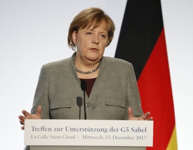Miniatura: Merkel słabsza w Niemczech, a więc i w...