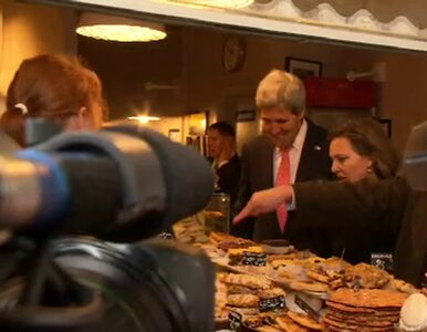 Miniatura: Kerry wpadł do kawiarni na Krakowskim...