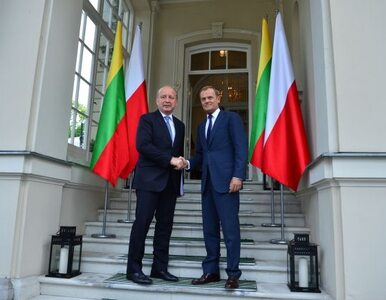 Miniatura: Premier Litwy: spieramy się z Polakami, bo...