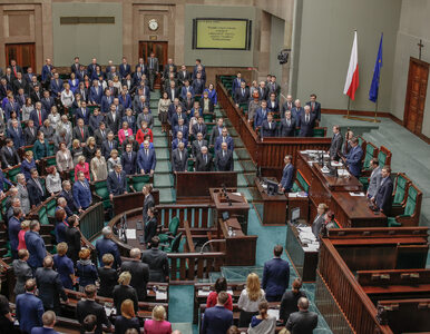 Miniatura: W piątek Sejm zajmie się wnioskiem o wotum...