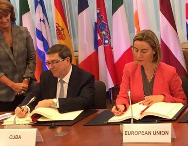 Miniatura: Kuba i Unia Europejska podpisały...