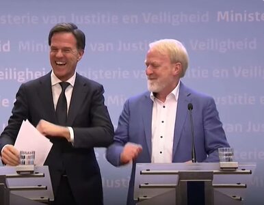 Miniatura: Premier Holandii na konferencji odradzał...