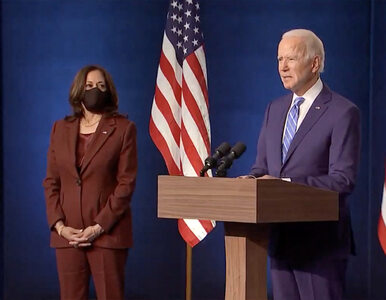 Miniatura: Joe Biden i Kamala Harris z tytułem...