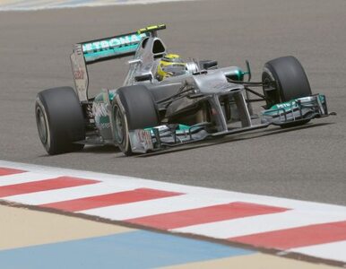 Miniatura: GP Bahrajnu: Rosberg najlepszy na treningu