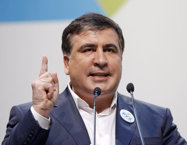 Miniatura: Saakaszwili składa dymisję i atakuje...