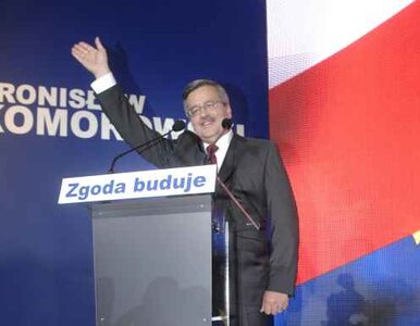 Miniatura: Komorowski obiecuje: śmierć prezydenta...