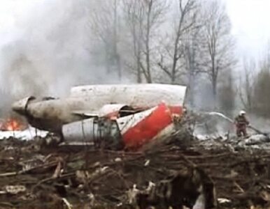 Miniatura: "Katastrofa Tu-154 na 15 metrze nad...