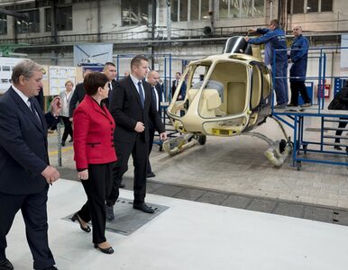 Miniatura: Premier odwiedziła zakłady PZL-Świdnik....