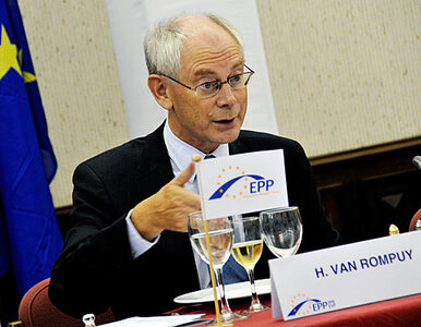 Miniatura: Van Rompuy do Białorusi: najpierw...