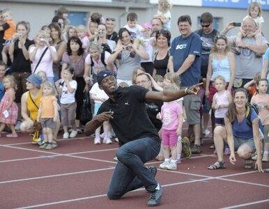 Miniatura: Usain Bolt uhonorowany... 10-kilogramową...