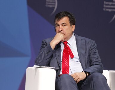 Miniatura: Problemy Saakaszwilego. Nie ma...