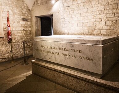 Miniatura: Pierwszy sarkofag Lecha i Marii...