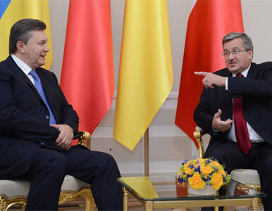 Miniatura: Komorowski i Janukowycz rozmawiają. O...