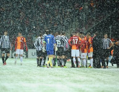 Miniatura: LM: Juventus przegrał ze śniegiem, Ronaldo...