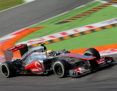 Miniatura: Hamilton pojedzie z pole position w GP Włoch