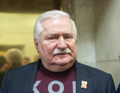 Miniatura: Lech Wałęsa komentuje sprawę ks. Cybuli....