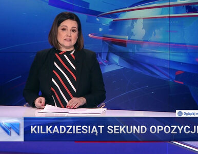 Miniatura: „Wiadomości” TVP nie przepuściły okazji,...