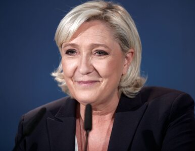 Miniatura: Mocny powrót Marine Le Pen. Skrytykowała...
