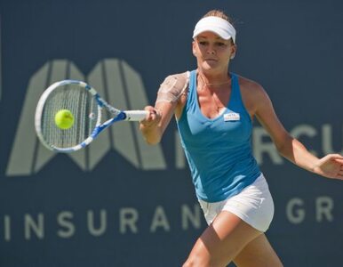Miniatura: Turniej WTA w Miami: Radwańska w deblu już...