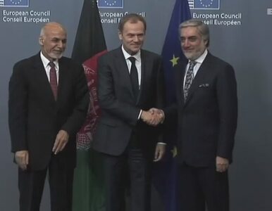 Miniatura: Tusk spotkał się z prezydentem Afganistanu