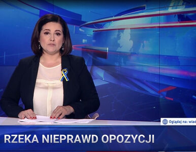 Miniatura: „Wiadomości” TVP o katastrofie na Odrze....
