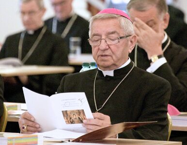 Miniatura: Kapłani przeciw arcybiskupowi....