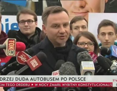 Miniatura: DudaBus - kandydat PiS rusza w Polskę