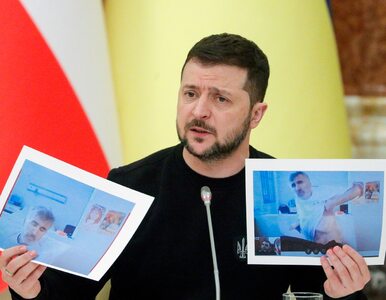 Miniatura: Zełenski pokazał zdjęcia Saakaszwilego....