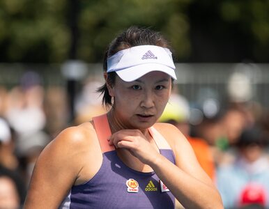 Miniatura: Świat tenisa szuka Shuai Peng. Zniknęła po...