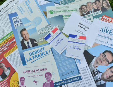 Miniatura: Wybory parlamentarne we Francji:...