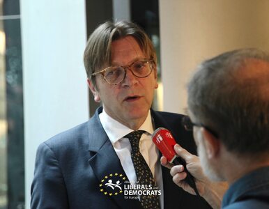 Miniatura: Guy Verhofstadt: Putin cieszyłby się z...