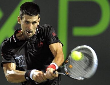 Miniatura: Turniej ATP w Miami: Djokovic i Federer...