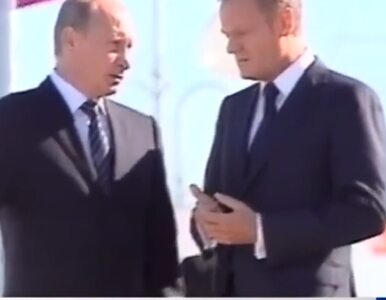 Miniatura: „Wiadomości” znów pokazały Tuska i Putina...