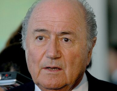Miniatura: Blatter: Były naciski Francji i Niemiec na...
